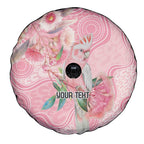 Personalized Pink Galah Fight for Hope and Healing Spare Tire Cover Australia’s Breast Cancer Awareness - Aussie Hoodie