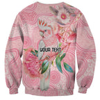 Personalized Pink Galah Fight for Hope and Healing Sweatshirt Australia’s Breast Cancer Awareness - Aussie Hoodie