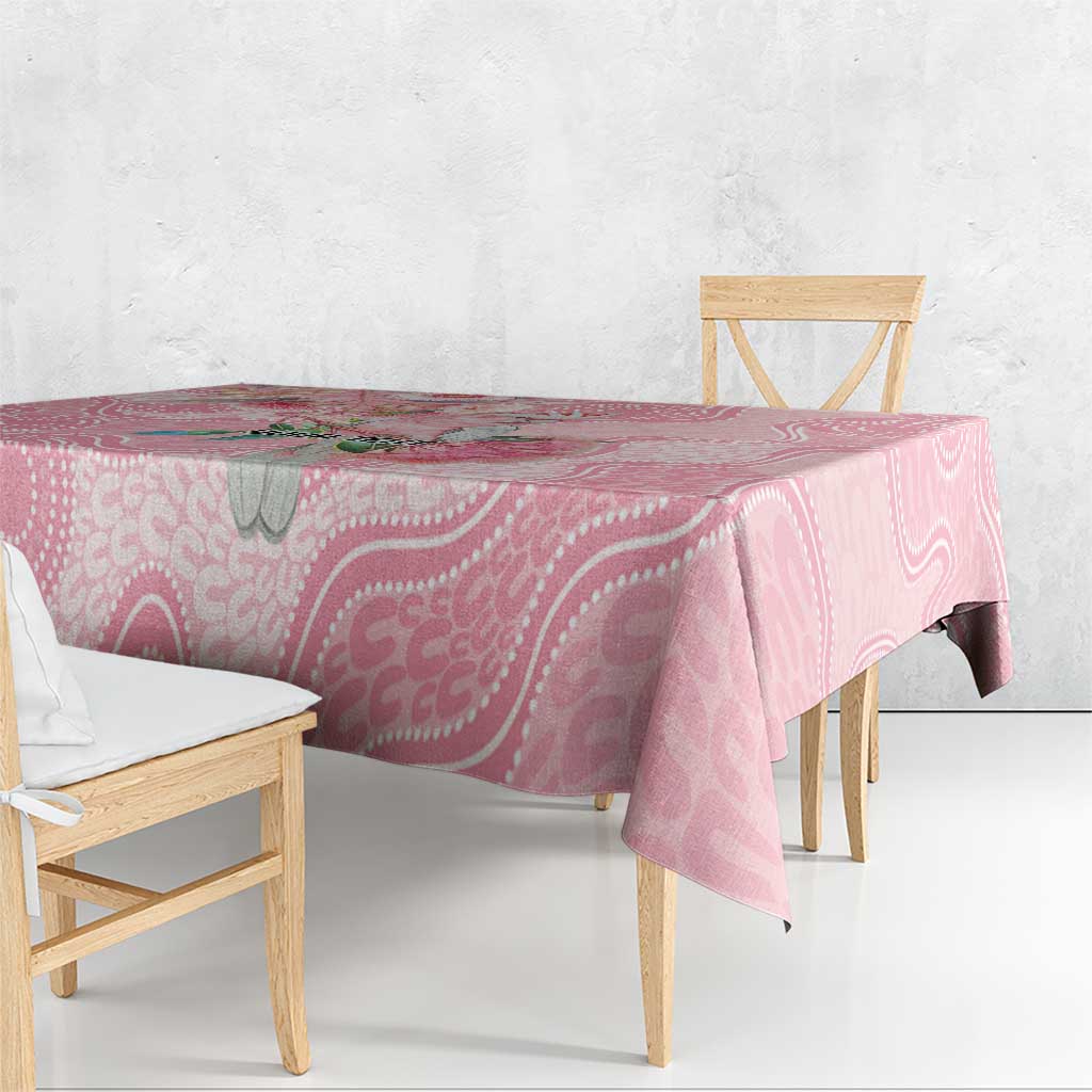 Personalized Pink Galah Fight for Hope and Healing Tablecloth Australia’s Breast Cancer Awareness - Aussie Hoodie