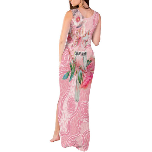 Personalized Pink Galah Fight for Hope and Healing Tank Maxi Dress Australia’s Breast Cancer Awareness - Aussie Hoodie