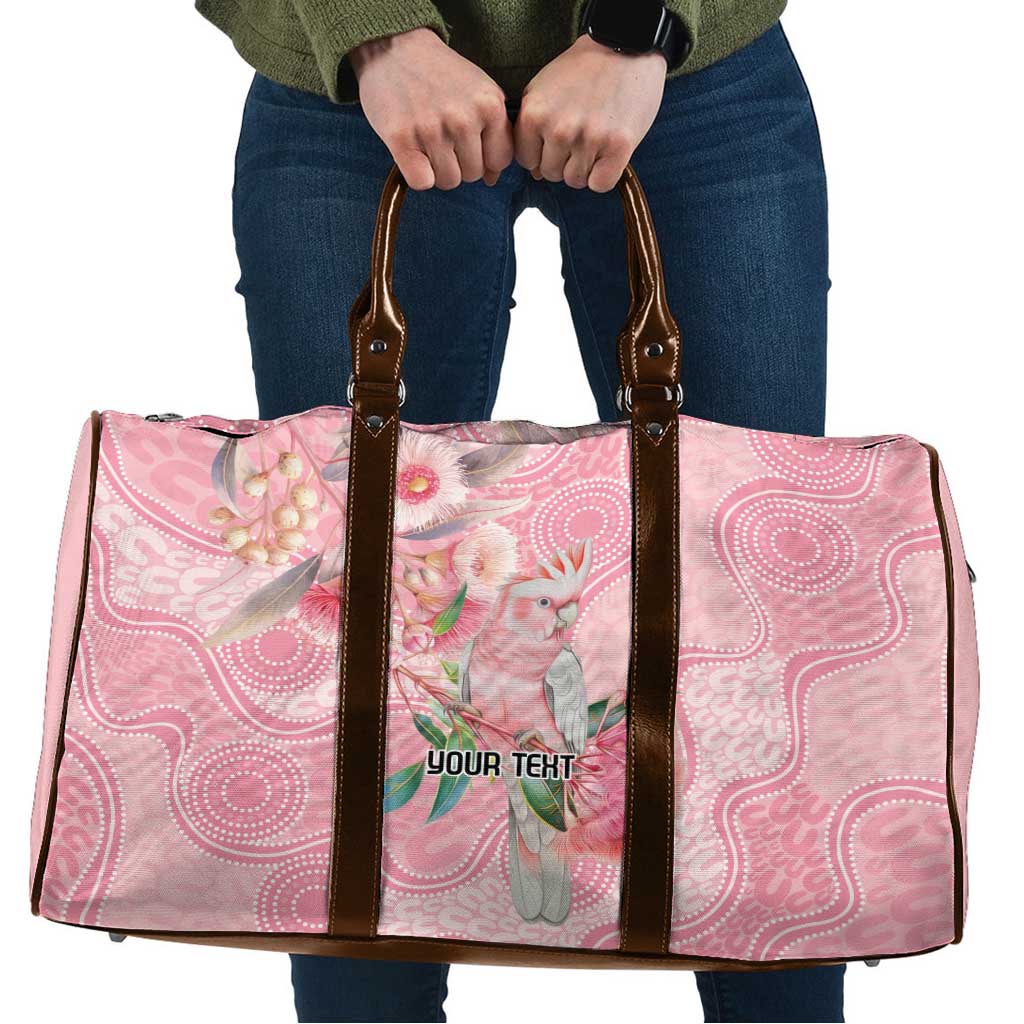Personalized Pink Galah Fight for Hope and Healing Travel Bag Australia’s Breast Cancer Awareness - Aussie Hoodie