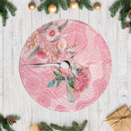 Personalized Pink Galah Fight for Hope and Healing Tree Skirt Australia’s Breast Cancer Awareness - Aussie Hoodie