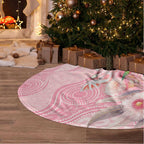 Personalized Pink Galah Fight for Hope and Healing Tree Skirt Australia’s Breast Cancer Awareness - Aussie Hoodie