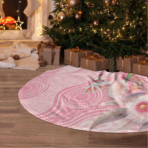 Personalized Pink Galah Fight for Hope and Healing Tree Skirt Australia’s Breast Cancer Awareness - Aussie Hoodie