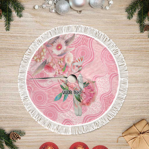 Personalized Pink Galah Fight for Hope and Healing Tree Skirt Australia’s Breast Cancer Awareness - Aussie Hoodie