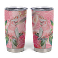 Personalized Pink Galah Fight for Hope and Healing Tumbler Cup Australia’s Breast Cancer Awareness - Aussie Hoodie
