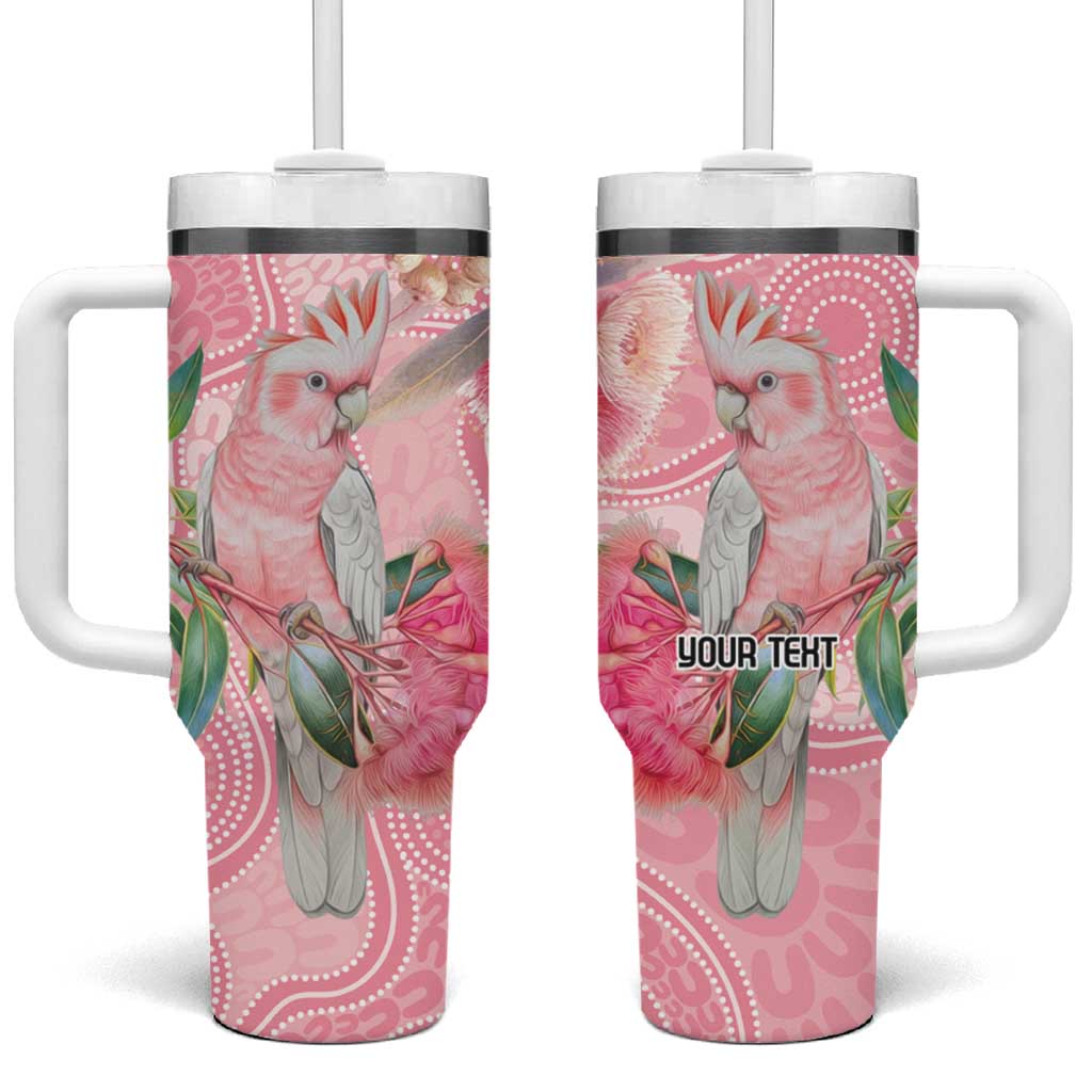 Personalized Pink Galah Fight for Hope and Healing Tumbler With Handle Australia’s Breast Cancer Awareness - Aussie Hoodie