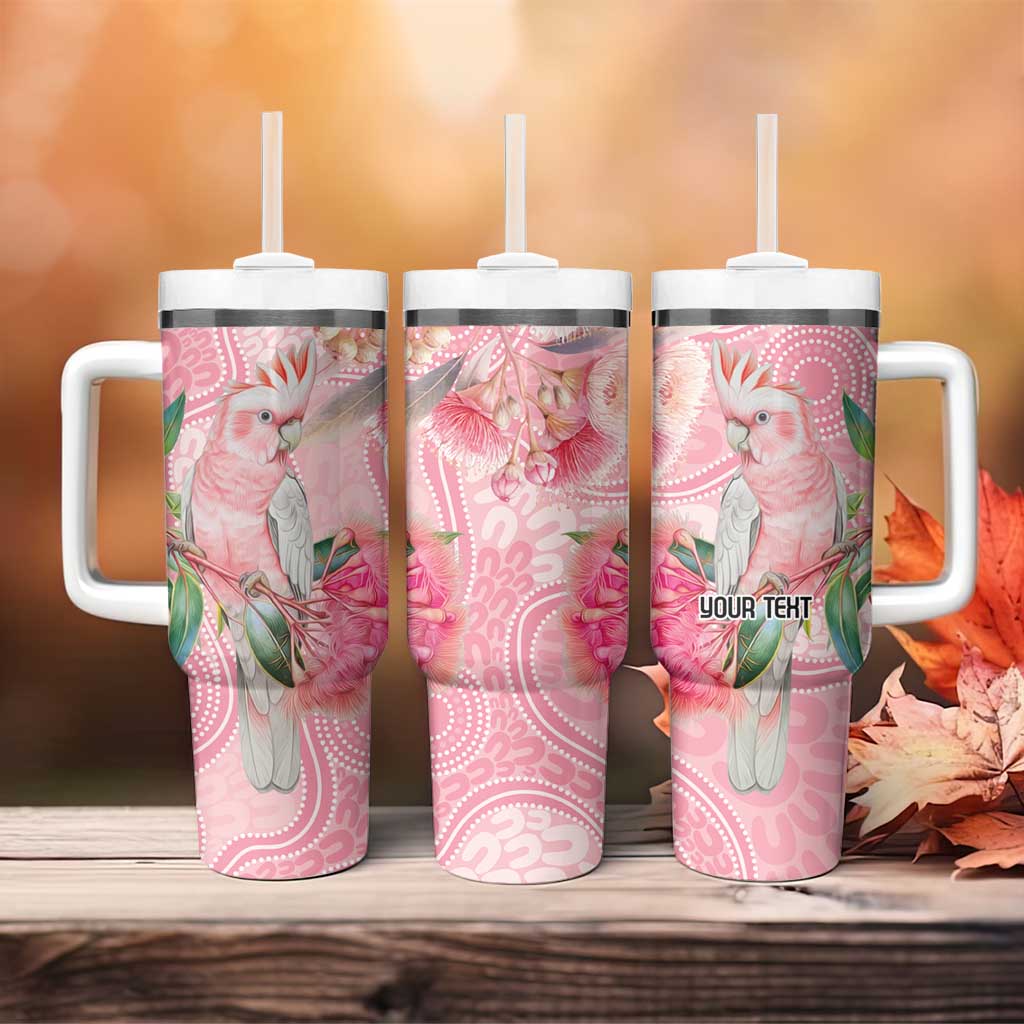 Personalized Pink Galah Fight for Hope and Healing Tumbler With Handle Australia’s Breast Cancer Awareness - Aussie Hoodie