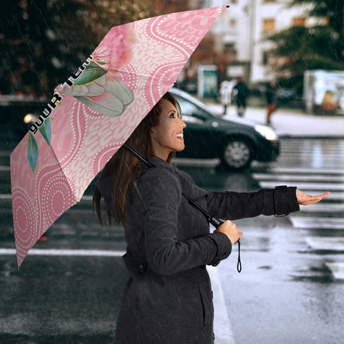 Personalized Pink Galah Fight for Hope and Healing Umbrella Australia’s Breast Cancer Awareness - Aussie Hoodie