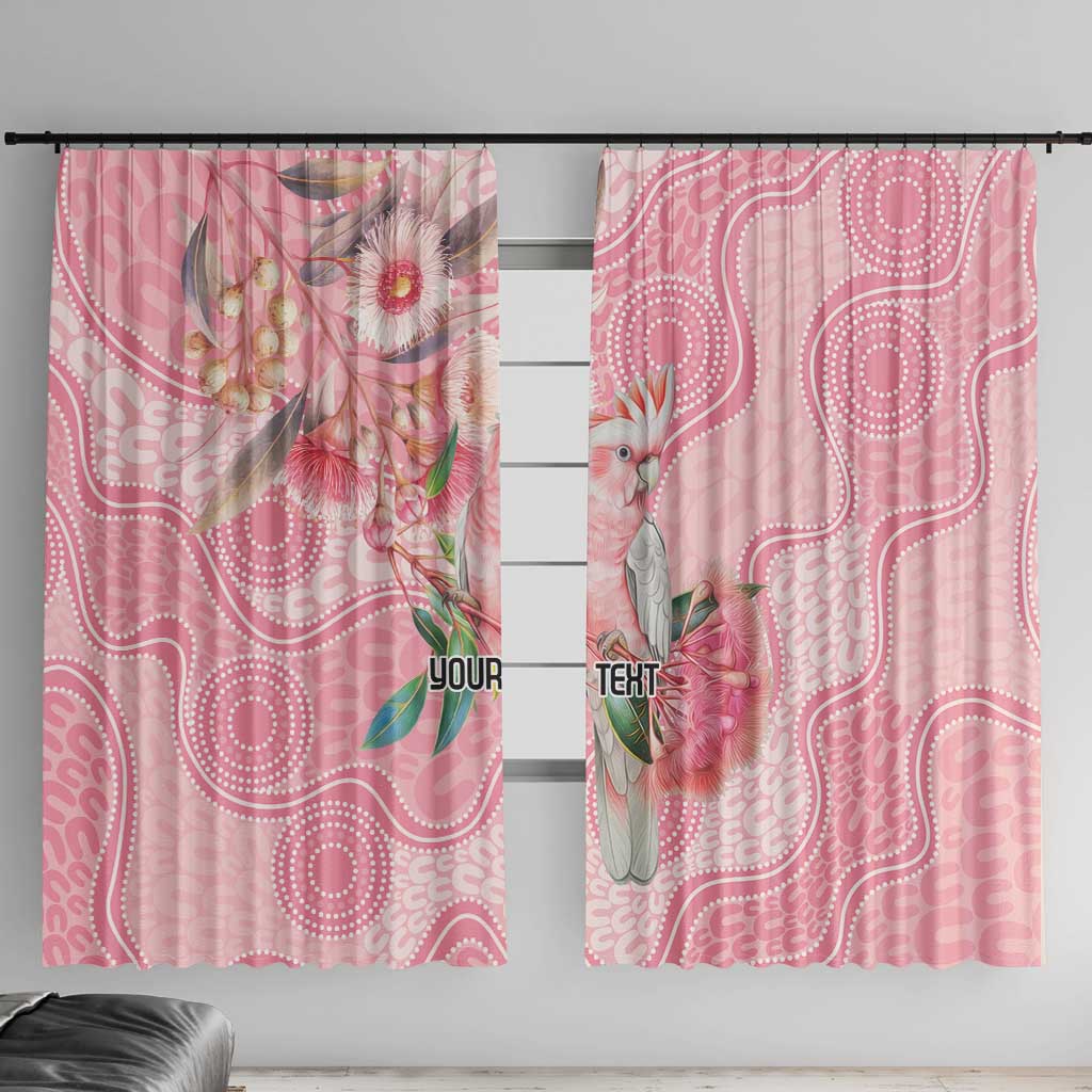 Personalized Pink Galah Fight for Hope and Healing Window Curtain Australia’s Breast Cancer Awareness - Aussie Hoodie