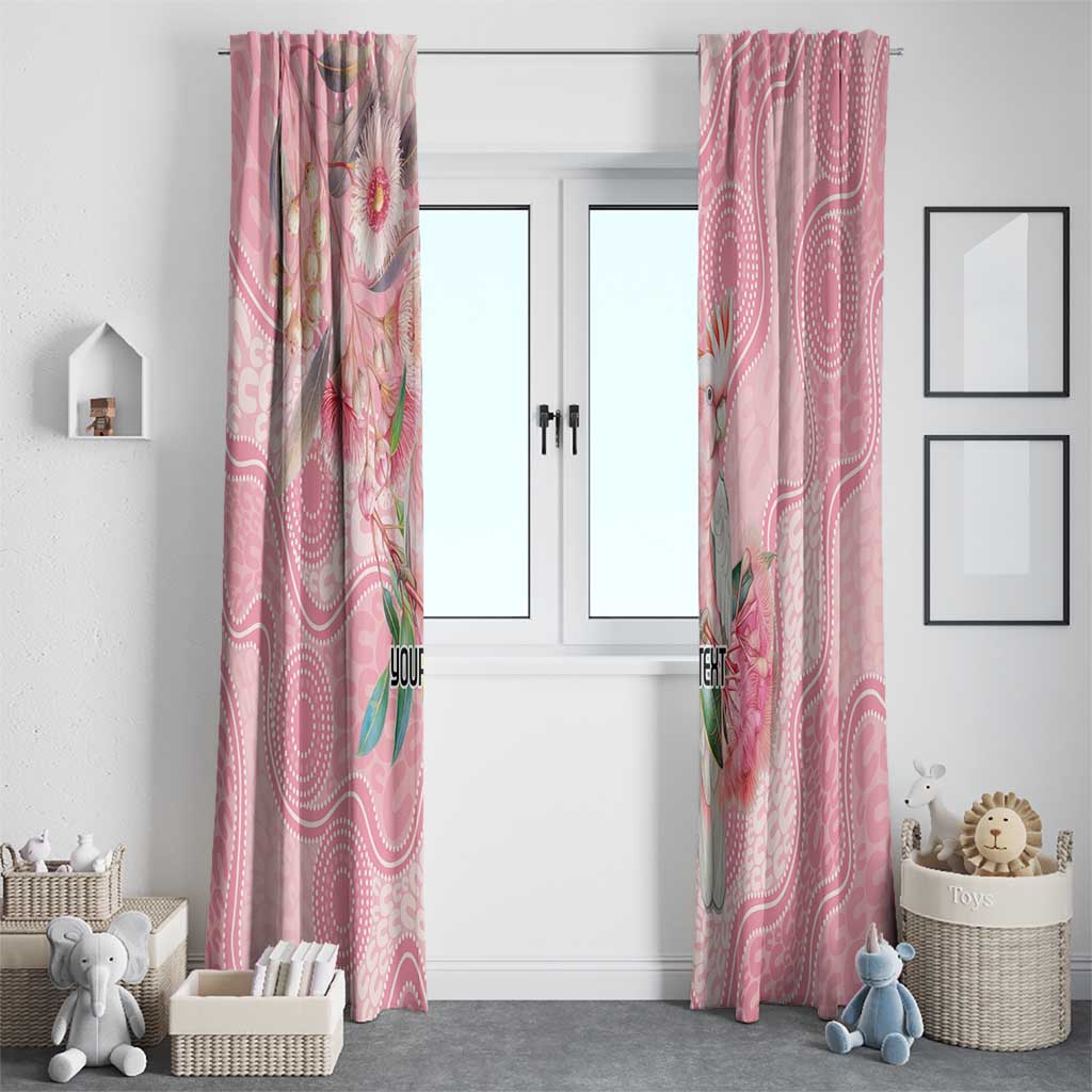 Personalized Pink Galah Fight for Hope and Healing Window Curtain Australia’s Breast Cancer Awareness - Aussie Hoodie