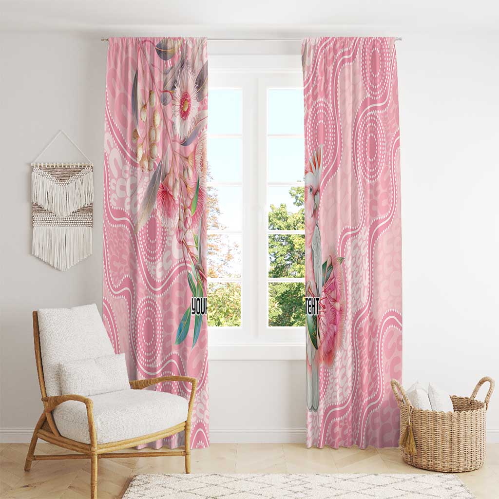 Personalized Pink Galah Fight for Hope and Healing Window Curtain Australia’s Breast Cancer Awareness - Aussie Hoodie