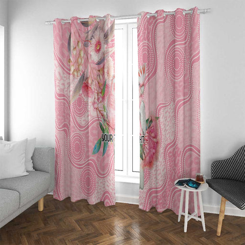 Personalized Pink Galah Fight for Hope and Healing Window Curtain Australia’s Breast Cancer Awareness - Aussie Hoodie