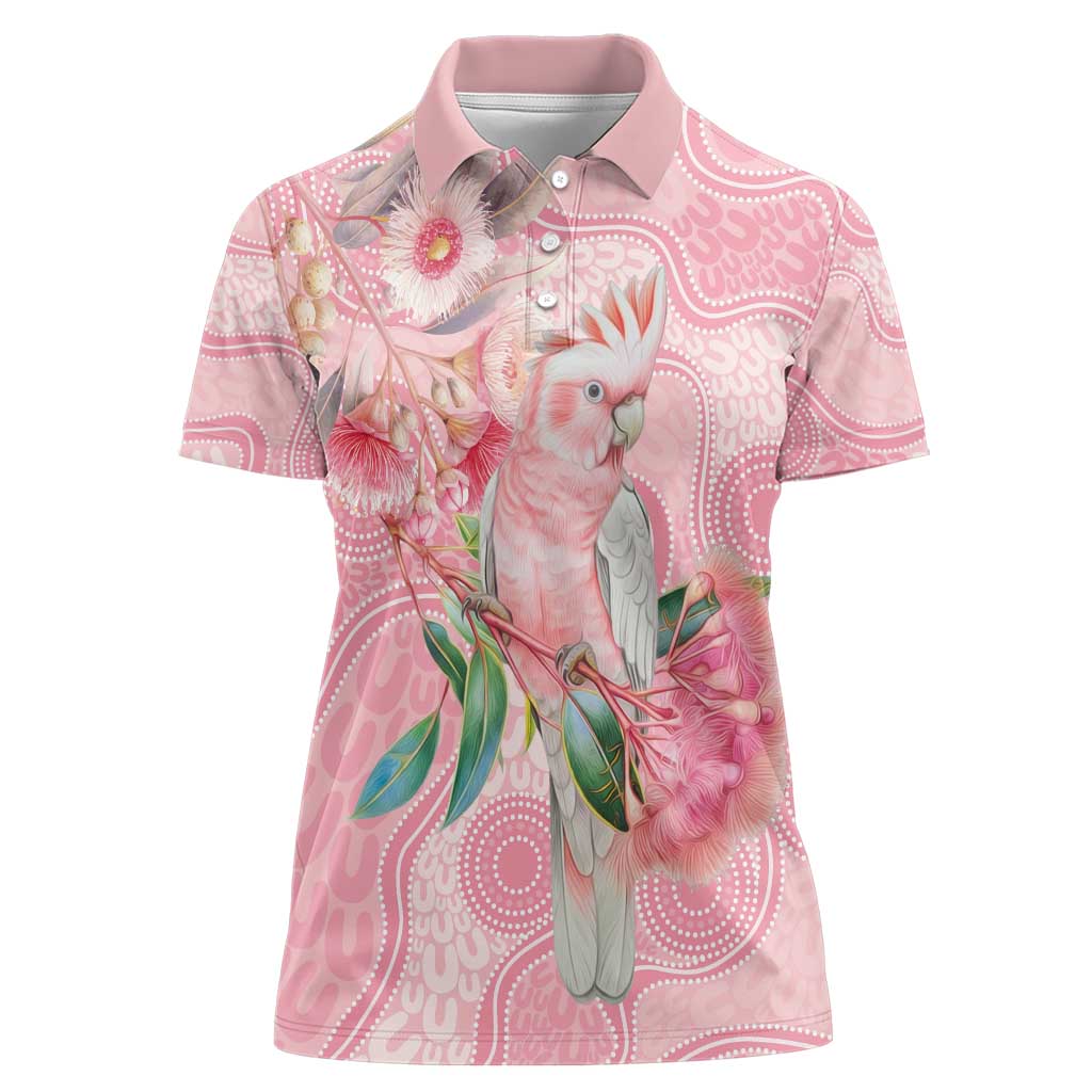 Personalized Pink Galah Fight for Hope and Healing Women Polo Shirt Australia’s Breast Cancer Awareness - Aussie Hoodie
