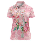 Personalized Pink Galah Fight for Hope and Healing Women Polo Shirt Australia’s Breast Cancer Awareness - Aussie Hoodie