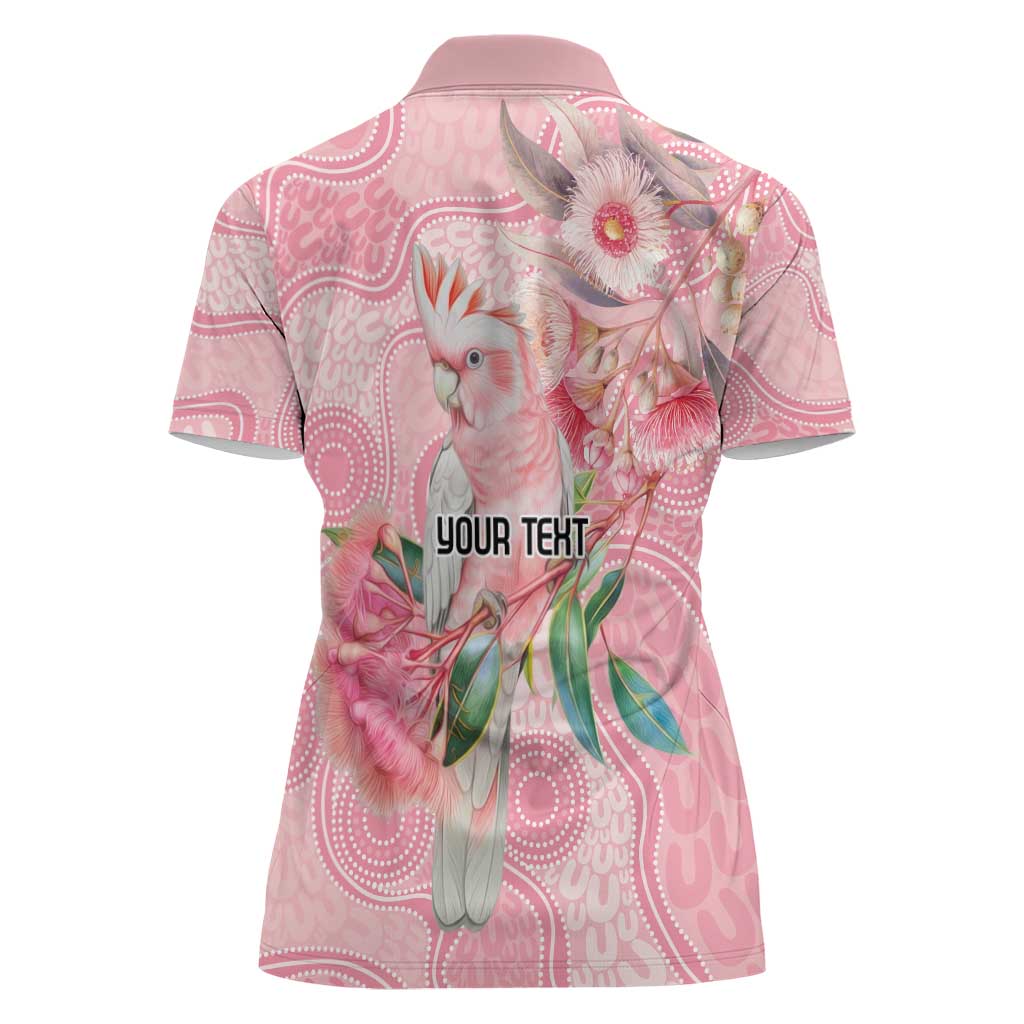 Personalized Pink Galah Fight for Hope and Healing Women Polo Shirt Australia’s Breast Cancer Awareness - Aussie Hoodie