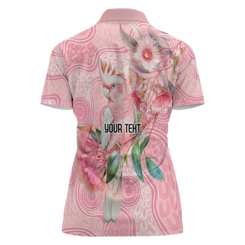 Personalized Pink Galah Fight for Hope and Healing Women Polo Shirt Australia’s Breast Cancer Awareness - Aussie Hoodie