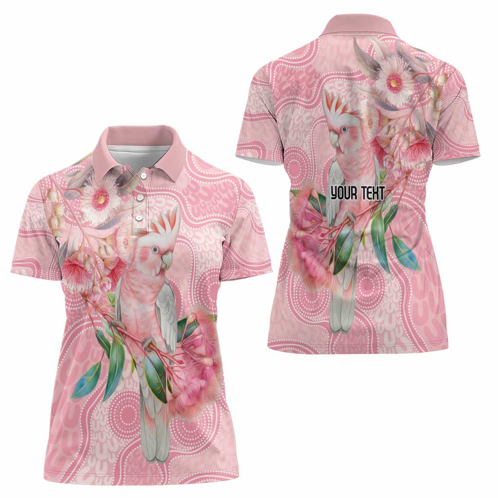Personalized Pink Galah Fight for Hope and Healing Women Polo Shirt Australia’s Breast Cancer Awareness - Aussie Hoodie