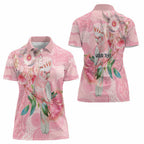Personalized Pink Galah Fight for Hope and Healing Women Polo Shirt Australia’s Breast Cancer Awareness - Aussie Hoodie