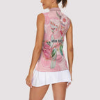 Personalized Pink Galah Fight for Hope and Healing Women Sleeveless Polo Shirt Australia’s Breast Cancer Awareness - Aussie Hoodie