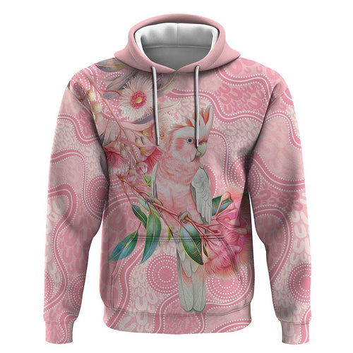 Personalized Pink Galah Fight for Hope and Healing Zip Hoodie Australia’s Breast Cancer Awareness - Aussie Hoodie
