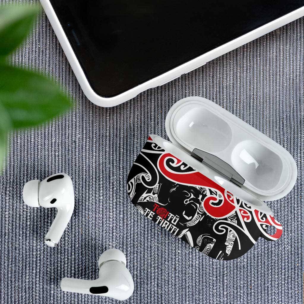 Aotearoa Toitu Te Tiriti AirPods Case New Zealand Stand Together Stand Stronger - Aussie Hoodie
