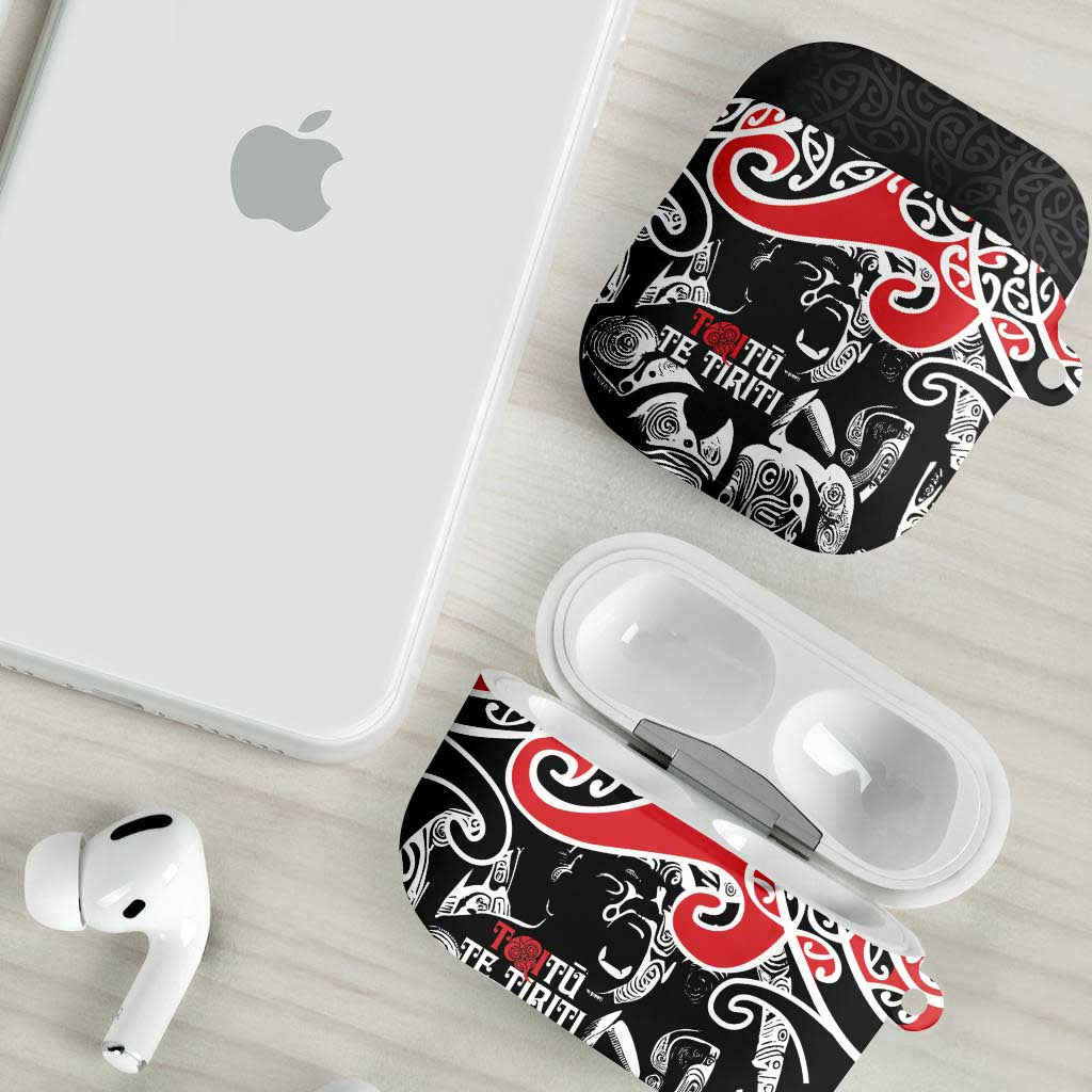 Aotearoa Toitu Te Tiriti AirPods Case New Zealand Stand Together Stand Stronger - Aussie Hoodie