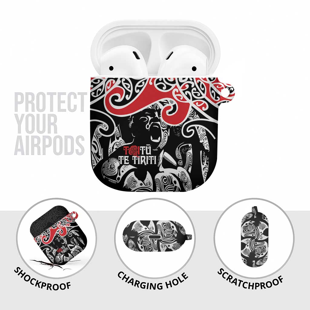 Aotearoa Toitu Te Tiriti AirPods Case New Zealand Stand Together Stand Stronger - Aussie Hoodie