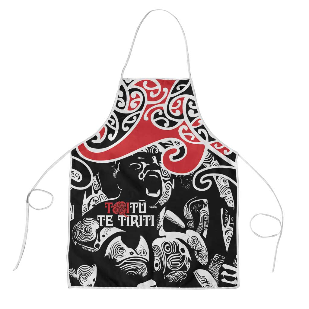 Aotearoa Toitu Te Tiriti Apron New Zealand Stand Together Stand Stronger - Aussie Hoodie