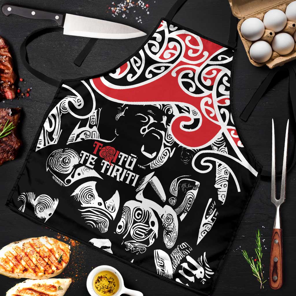 Aotearoa Toitu Te Tiriti Apron New Zealand Stand Together Stand Stronger - Aussie Hoodie