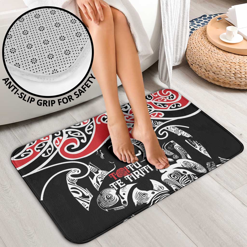 Aotearoa Toitu Te Tiriti Bathroom Set New Zealand Stand Together Stand Stronger - Aussie Hoodie