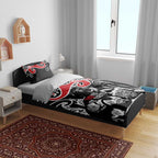 Aotearoa Toitu Te Tiriti Bedding Set New Zealand Stand Together Stand Stronger