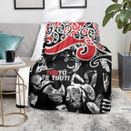 Aotearoa Toitu Te Tiriti Blanket New Zealand Stand Together Stand Stronger