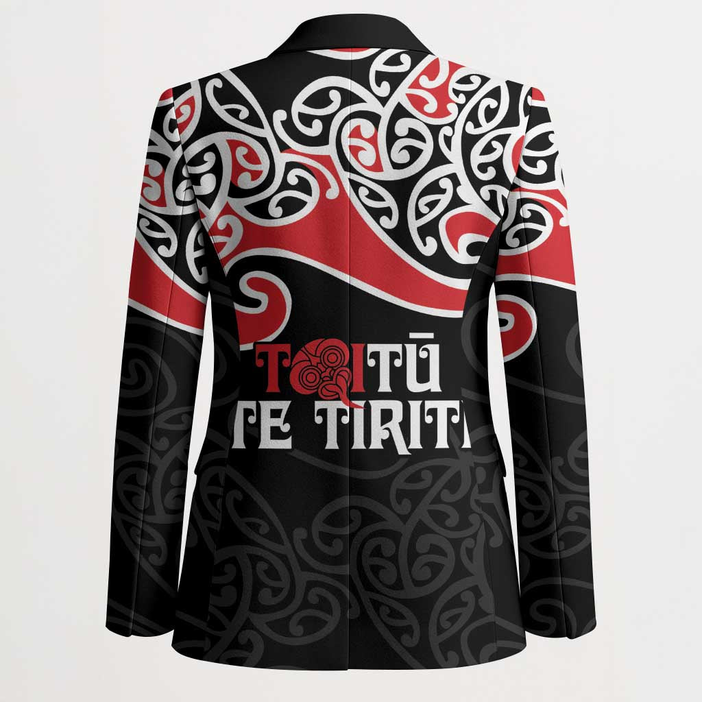 Aotearoa Toitu Te Tiriti Blazer New Zealand Stand Together Stand Stronger - Aussie Hoodie