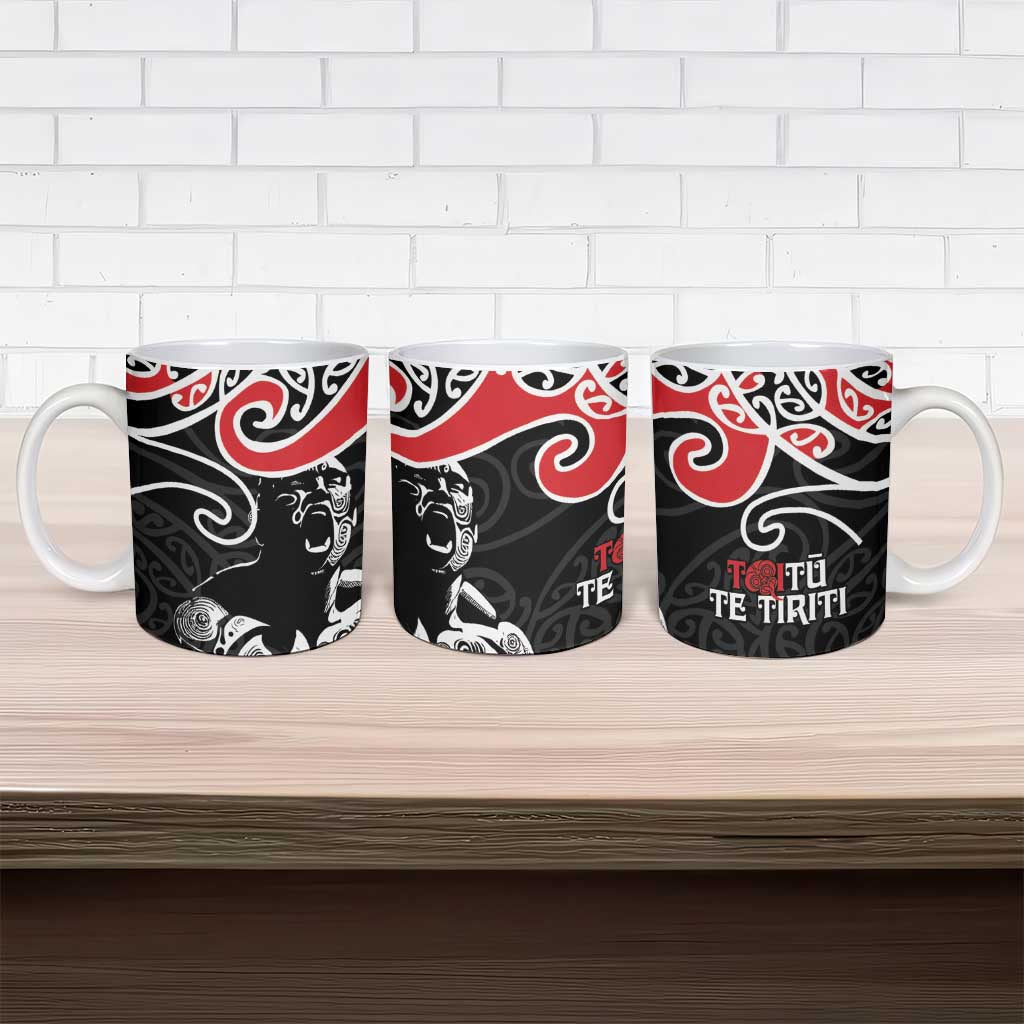 Aotearoa Toitu Te Tiriti Ceramic Mug New Zealand Stand Together Stand Stronger - Aussie Hoodie