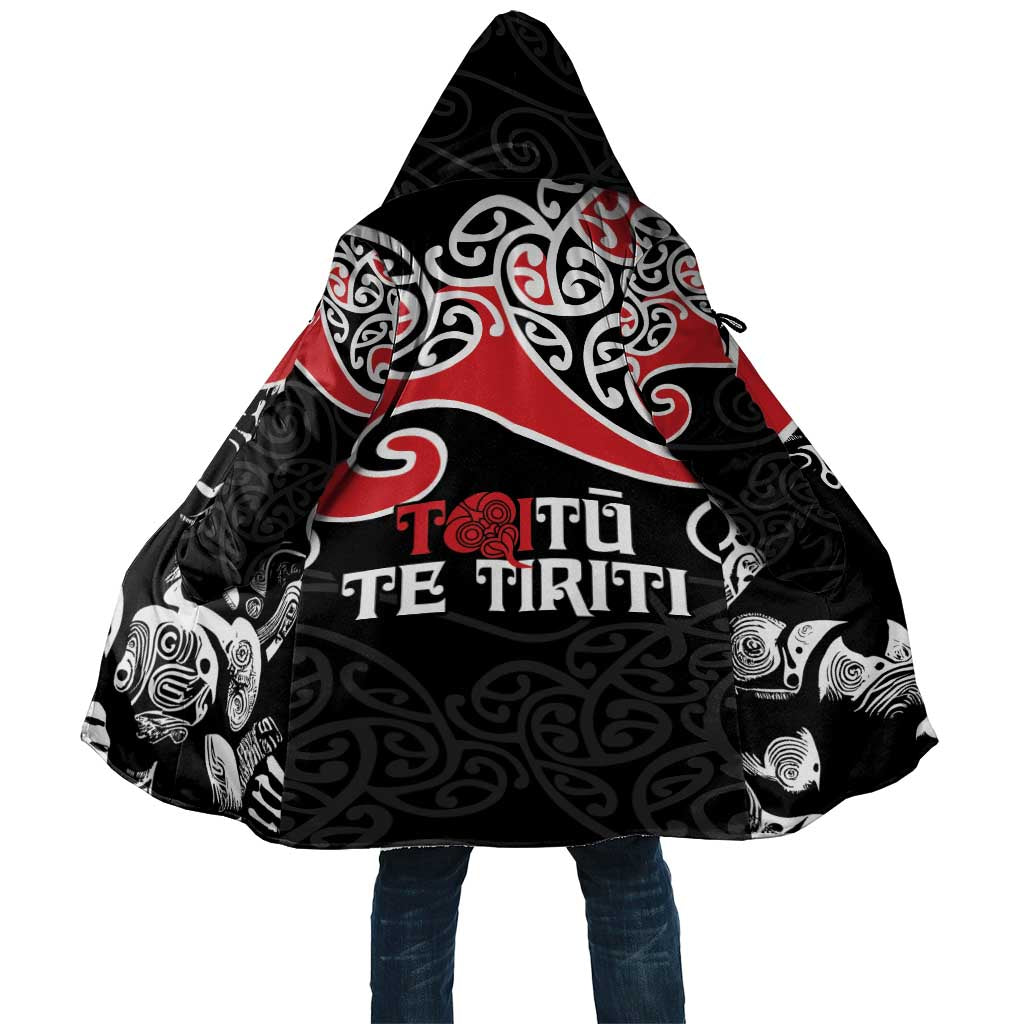Aotearoa Toitu Te Tiriti Cloak New Zealand Stand Together Stand Stronger - Aussie Hoodie