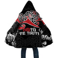 Aotearoa Toitu Te Tiriti Cloak New Zealand Stand Together Stand Stronger - Aussie Hoodie