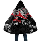 Aotearoa Toitu Te Tiriti Cloak New Zealand Stand Together Stand Stronger - Aussie Hoodie
