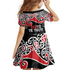 Aotearoa Toitu Te Tiriti Family Matching Mermaid Dress and Hawaiian Shirt New Zealand Stand Together Stand Stronger