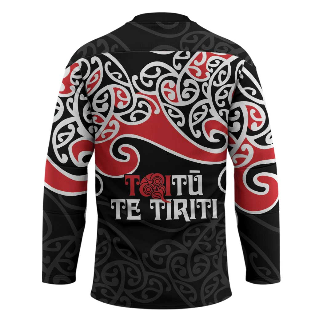Aotearoa Toitu Te Tiriti Hockey Jersey New Zealand Stand Together Stand Stronger - Aussie Hoodie