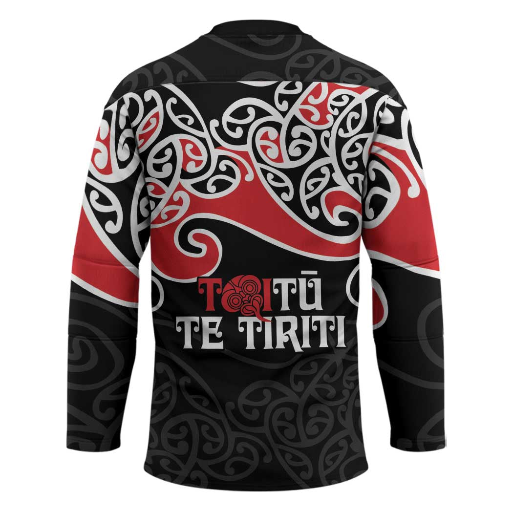 Aotearoa Toitu Te Tiriti Hockey Jersey New Zealand Stand Together Stand Stronger - Aussie Hoodie