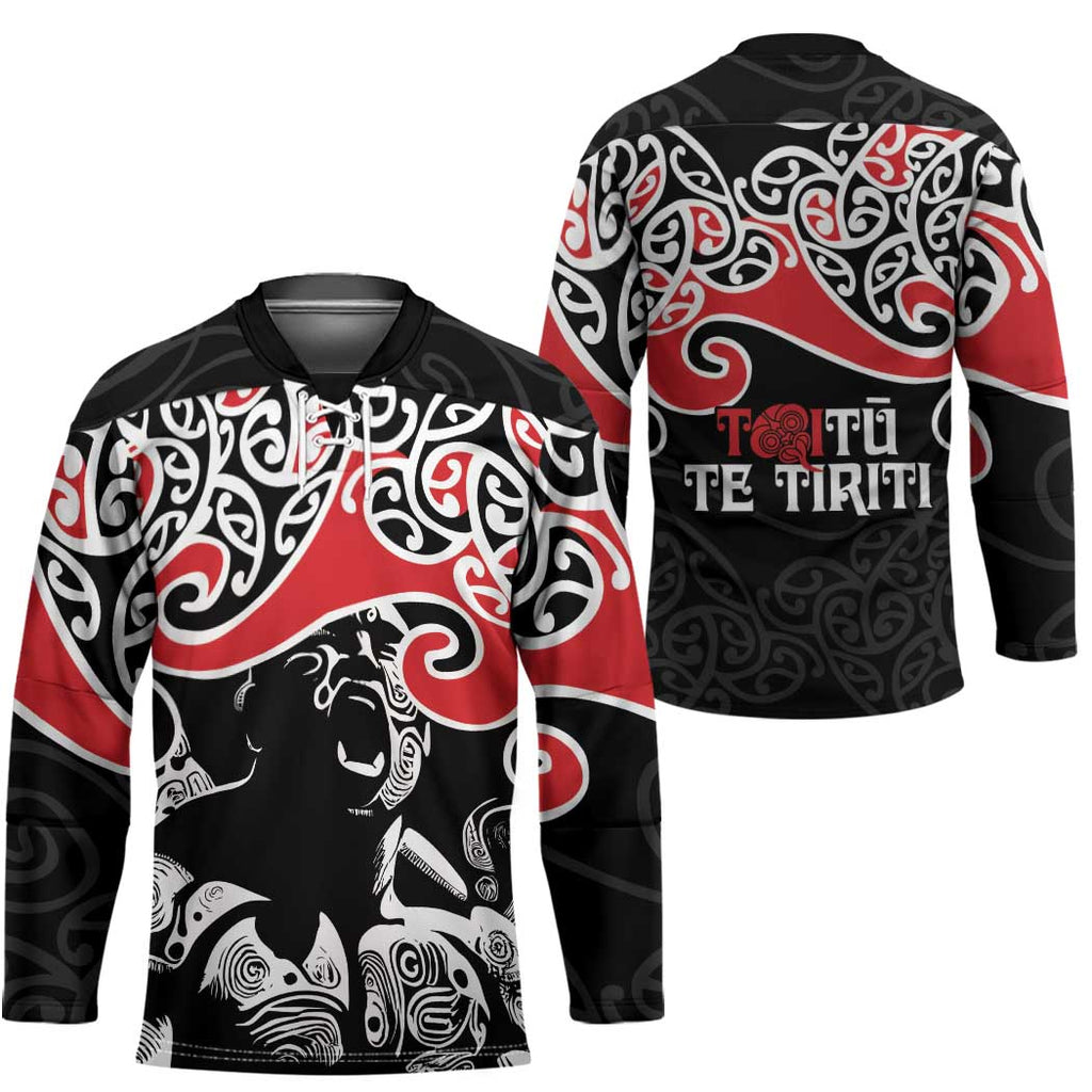 Aotearoa Toitu Te Tiriti Hockey Jersey New Zealand Stand Together Stand Stronger - Aussie Hoodie