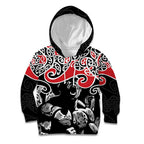 Aotearoa Toitu Te Tiriti Kid Hoodie New Zealand Stand Together Stand Stronger