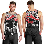 Aotearoa Toitu Te Tiriti Men Tank Top New Zealand Stand Together Stand Stronger