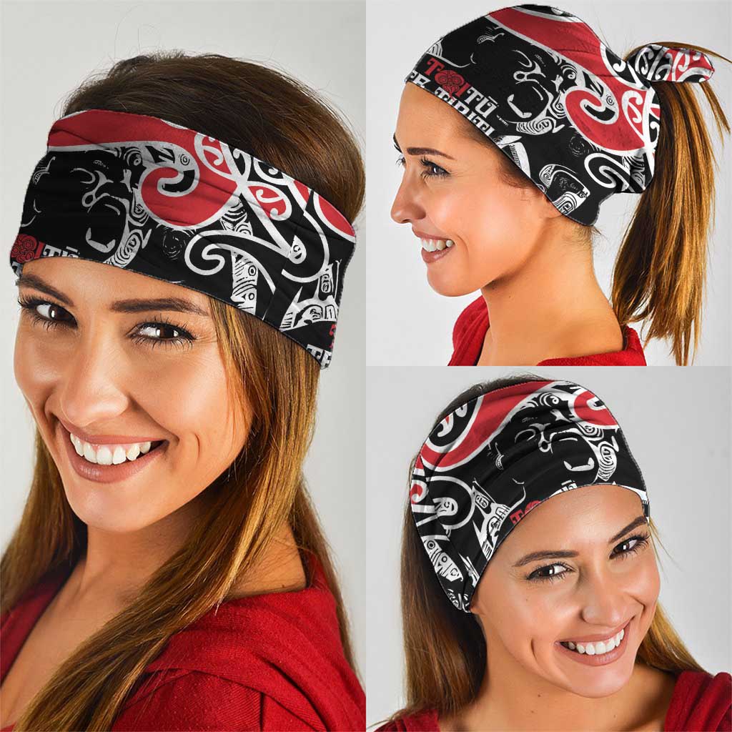 Aotearoa Toitu Te Tiriti Neck Gaiter New Zealand Stand Together Stand Stronger LT9