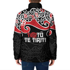 Aotearoa Toitu Te Tiriti Padded Jacket New Zealand Stand Together Stand Stronger - Aussie Hoodie