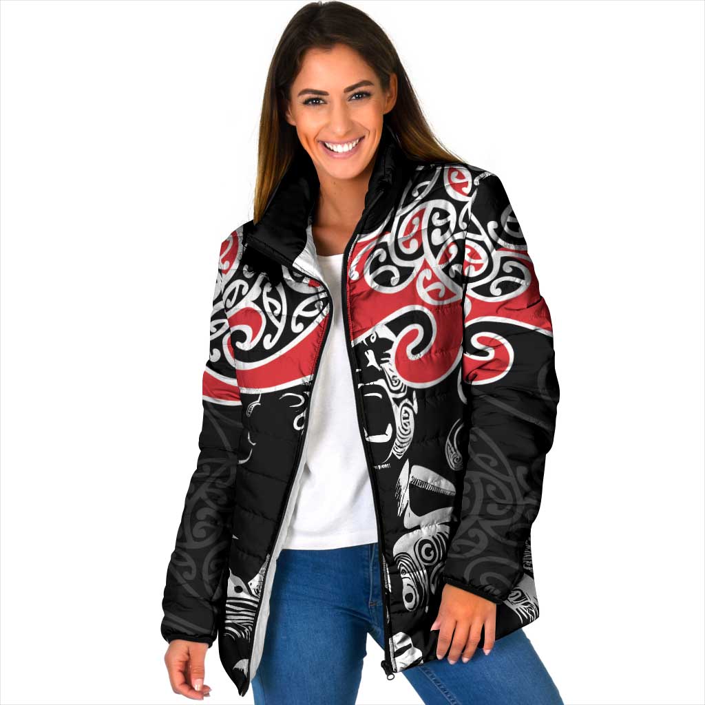 Aotearoa Toitu Te Tiriti Padded Jacket New Zealand Stand Together Stand Stronger - Aussie Hoodie
