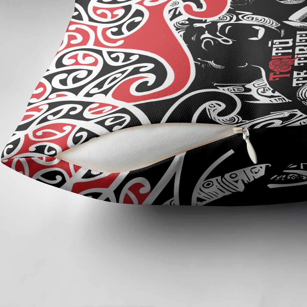 Aotearoa Toitu Te Tiriti Pillow Cover New Zealand Stand Together Stand Stronger - Aussie Hoodie