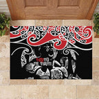 Aotearoa Toitu Te Tiriti Rubber Doormat New Zealand Stand Together Stand Stronger
