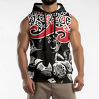 Aotearoa Toitu Te Tiriti Sleeveless Hoodie New Zealand Stand Together Stand Stronger - Aussie Hoodie